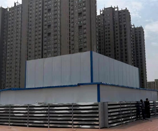 開封尉氏縣建興廣場(chǎng)熱泵機(jī)組降噪項(xiàng)目